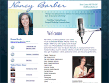 Tablet Screenshot of nancybarber.net